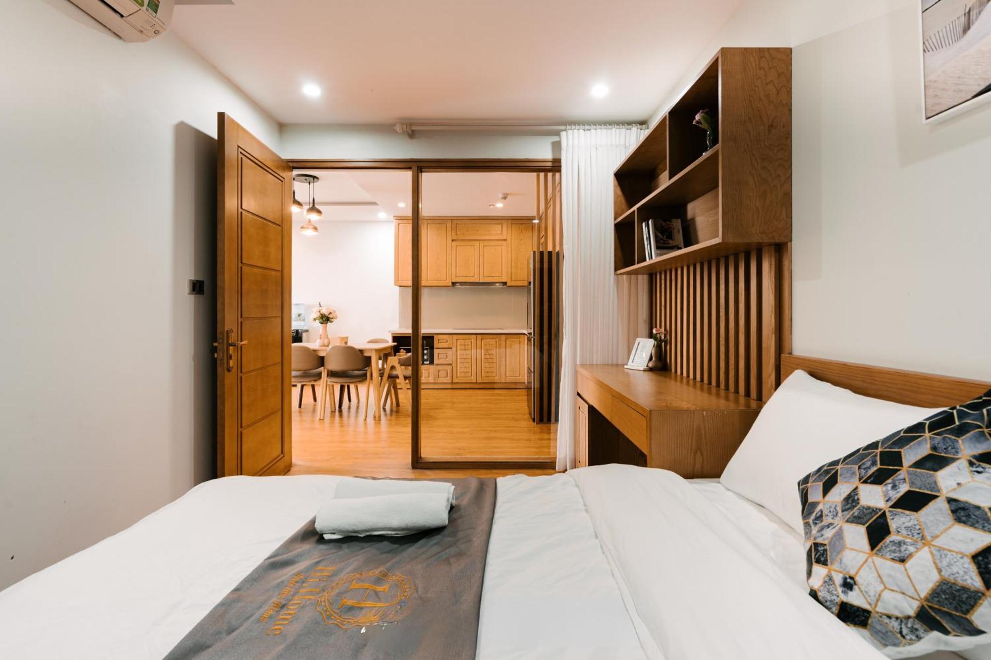 Hi-Home Suites - The West Lake Xuan Dieu Ханой Экстерьер фото